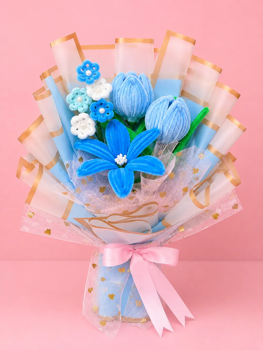 Sugandhi crochet bouquet