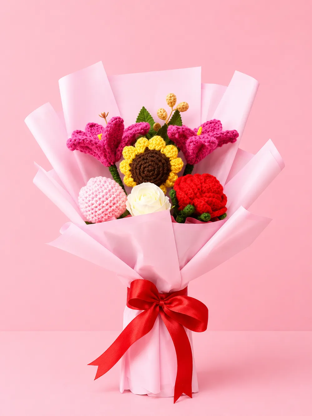 Sugandhi crochet bouquet