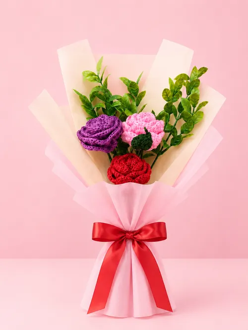 Rose Trio Bloom